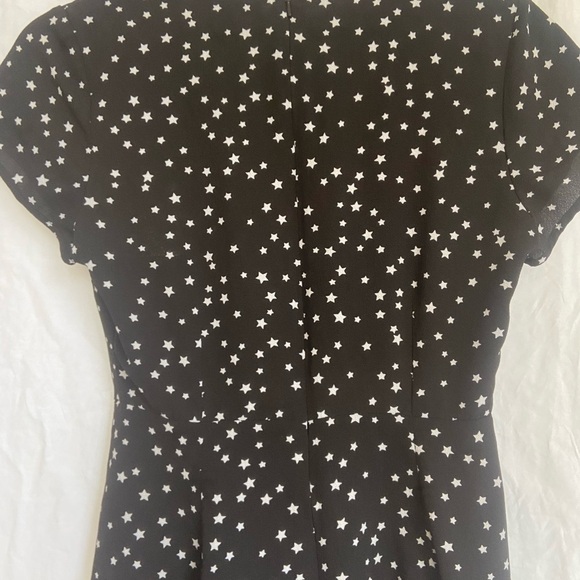 Revolve WYLDR Black Star Mini Twirl Dress Size Small - Picture 11 of 12